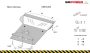 SsangYong Rexton II Engine Protection Plate - SMP20.020K (10725T)
