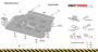 Mercedes Vito Transmission Protection Plate - SMP00.087K (15433T)
