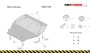Volkswagen Transporter T5 aluminium engine protection plate - SMP27.189ALU (16021T)