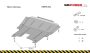 Dacia Sandero Engine Protection Plate - SMP06.042K (1658T)