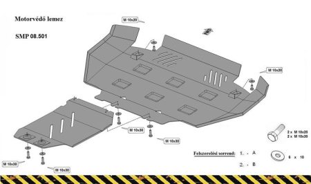 Ford Ranger Raptor Engine Protection Plate - SMP08.501 (19301T)