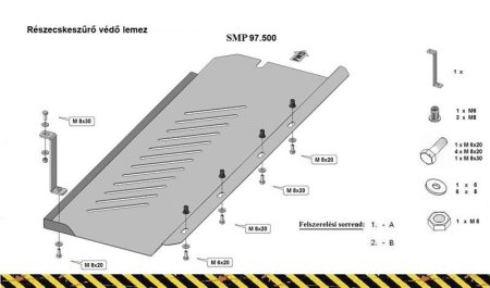 SMP97.500 - Particle Filter Protection Plate (19307T)