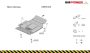 Suzuki Grand Vitara XL-7 engine protection plate - SMP25.230 (19446T)