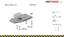 Suzuki S-Cross 4WD rear differential gear protection plate - SMP00.166 (19452T)