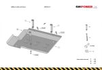   Opel Movano acél AdBlue tartály védő lemez SMP98.215 (20701T)