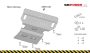 Mitsubishi Pajero III Engine Protection Plate - SMP15.102K (4734T)